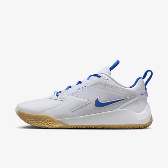 Blue nike volleyball shoes deals